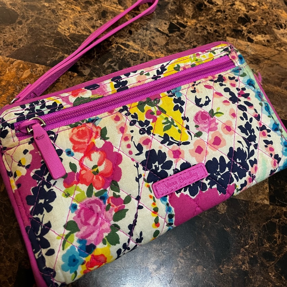 Vera Bradley wrist wallet